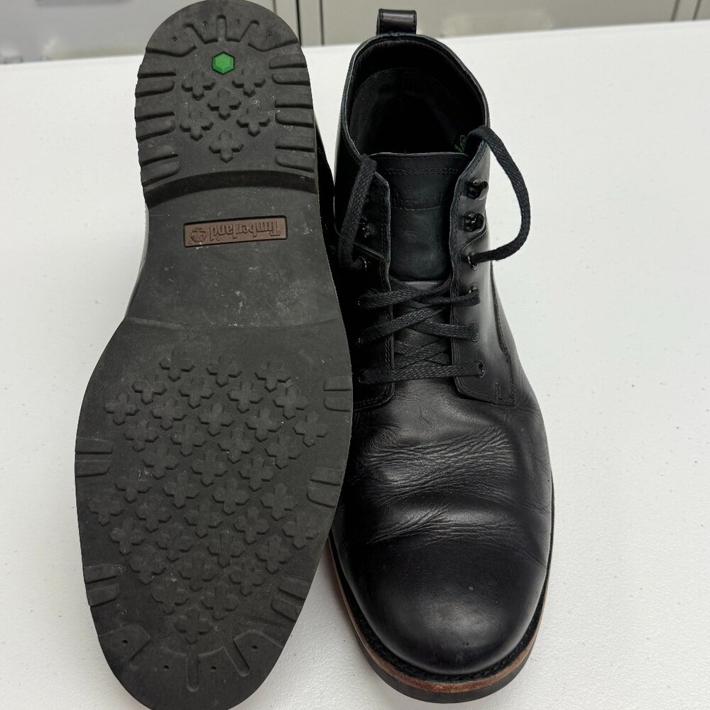 Timberland Black Leather Men's Boots - Picture 2 of 5